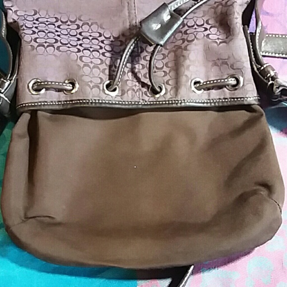 Coach Drawstring Bucket Bag - Picture 7 of 8